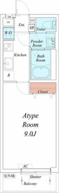 リブリ・1 (ワン)の間取り