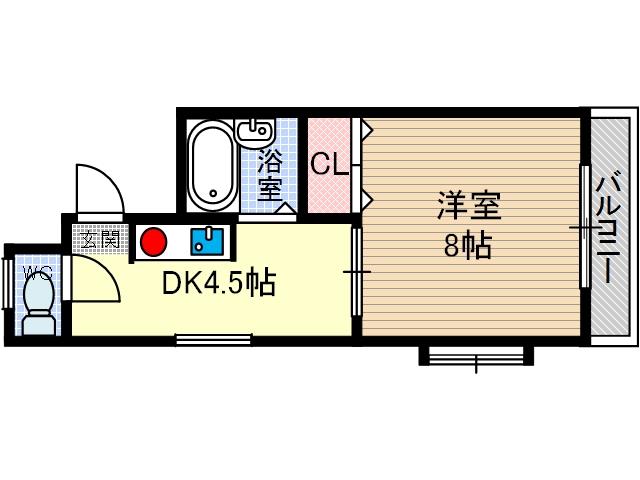 パレス花水木の間取り
