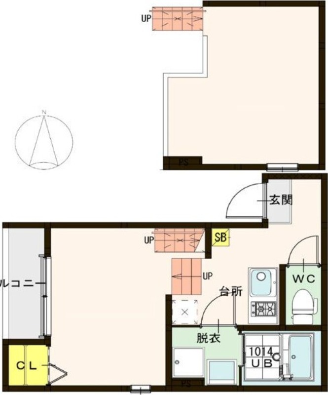 Stage宮千代の間取り