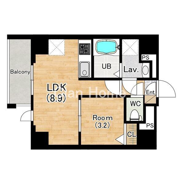 (仮称)ジーグランデ九条の間取り