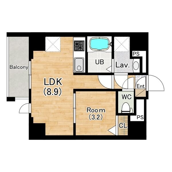 (仮称)ジーグランデ九条の間取り