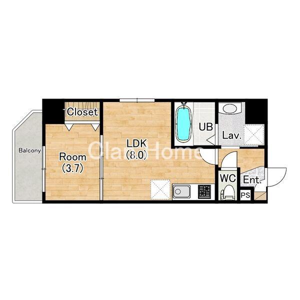 (仮称)ジーグランデ九条の間取り