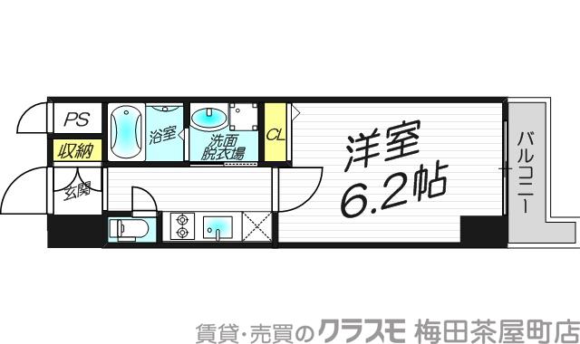 十三本町の完工年月(2012年3月)築の賃貸マンションの間取り