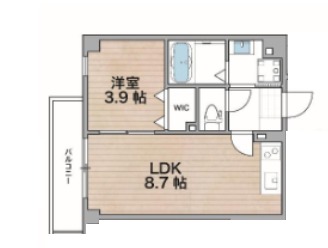 レジデンスコート森ノ宮の間取り