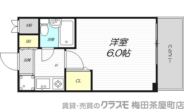 西三国の完工年月(1995年4月)築の賃貸マンションの間取り