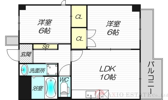 フルーブ・シャトーの間取り