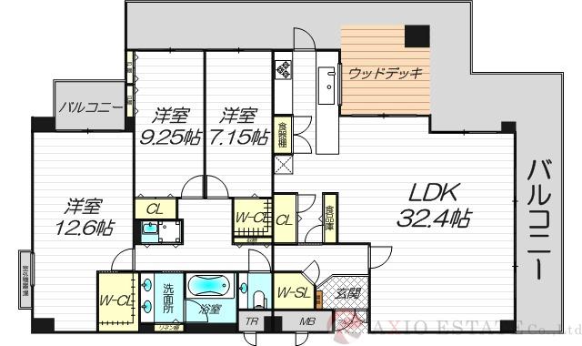 ユニティ北川口の間取り