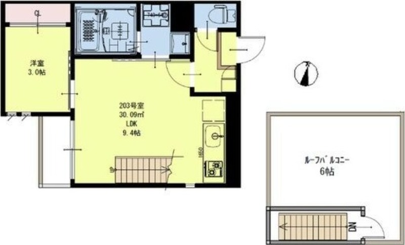 GRANDTIC東照宮の間取り