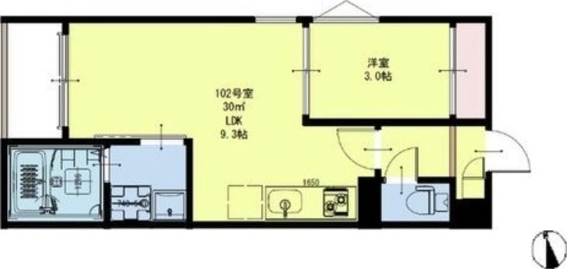 REキャスバルクォーレ東照宮の間取り