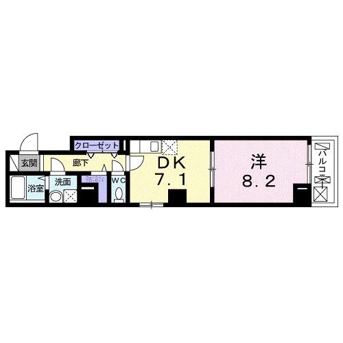 ヴィラ 鴻巣の間取り