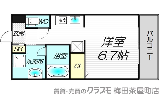 木川東の完工年月(2018年1月)築の賃貸マンションの間取り