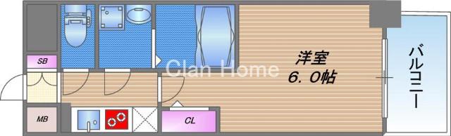 エスリード大阪城テラスの間取り