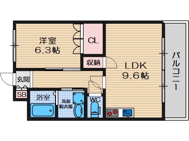 エスポワール・アイの間取り