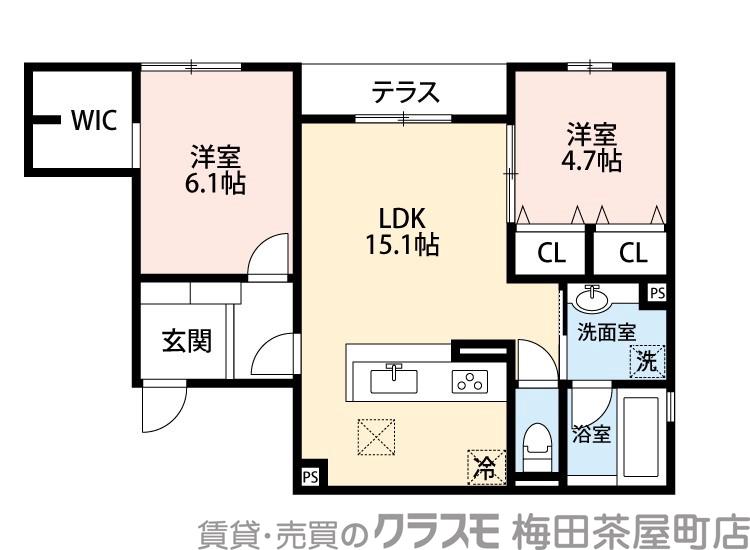 レ シルフィードの間取り
