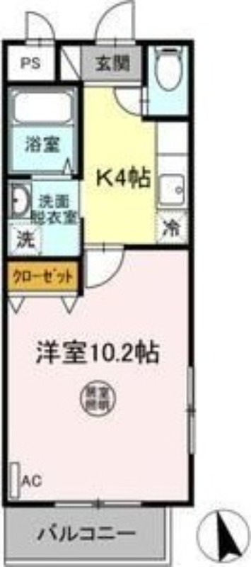 D-pace角五郎の間取り