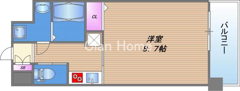 フォレストグレイス城東中央Ⅱの間取り