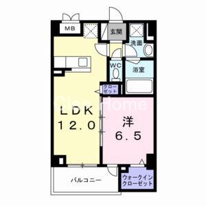 九条3丁目マンションの間取り