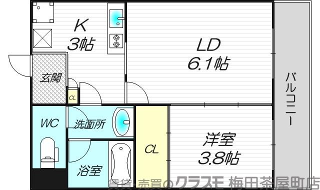 Felis塚本の間取り