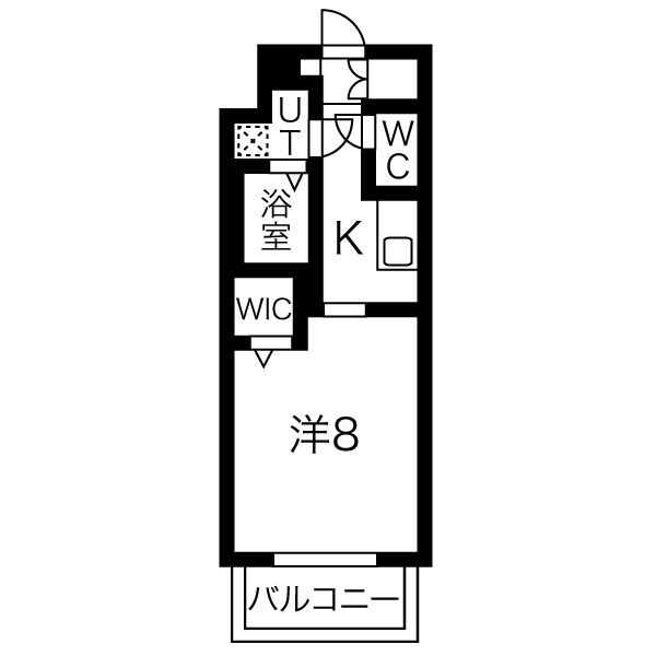 ワールドアイ天王寺ミラージュの間取り
