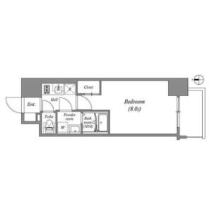 アドバンス大阪シックの間取り