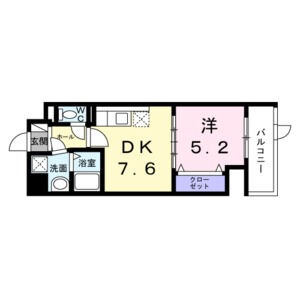 ウィングコート天王寺の間取り