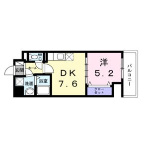 ウィングコート天王寺の間取り