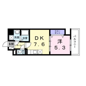 ウィングコート天王寺の間取り