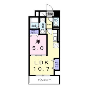 ウィングコート天王寺の間取り