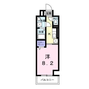ウィングコート天王寺の間取り