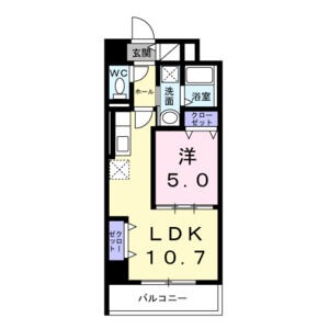 ウィングコート天王寺の間取り