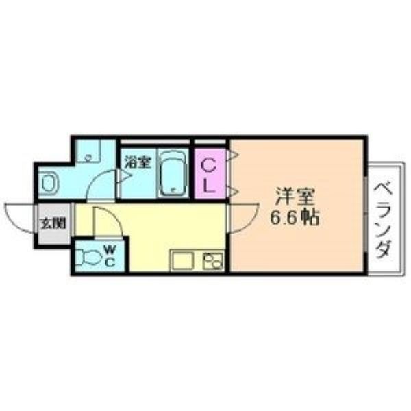 千葉・岸辺の間取り