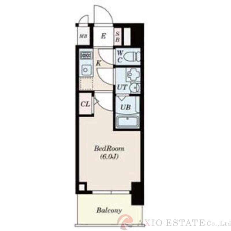 エスリードレジデンス梅田グランデの間取り