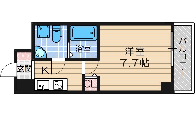 セレニテ千里丘の間取り