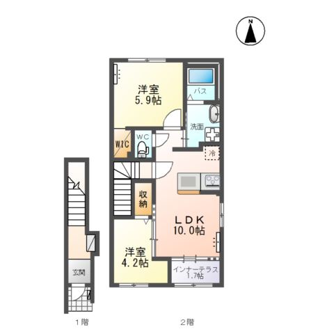 イリアスの間取り