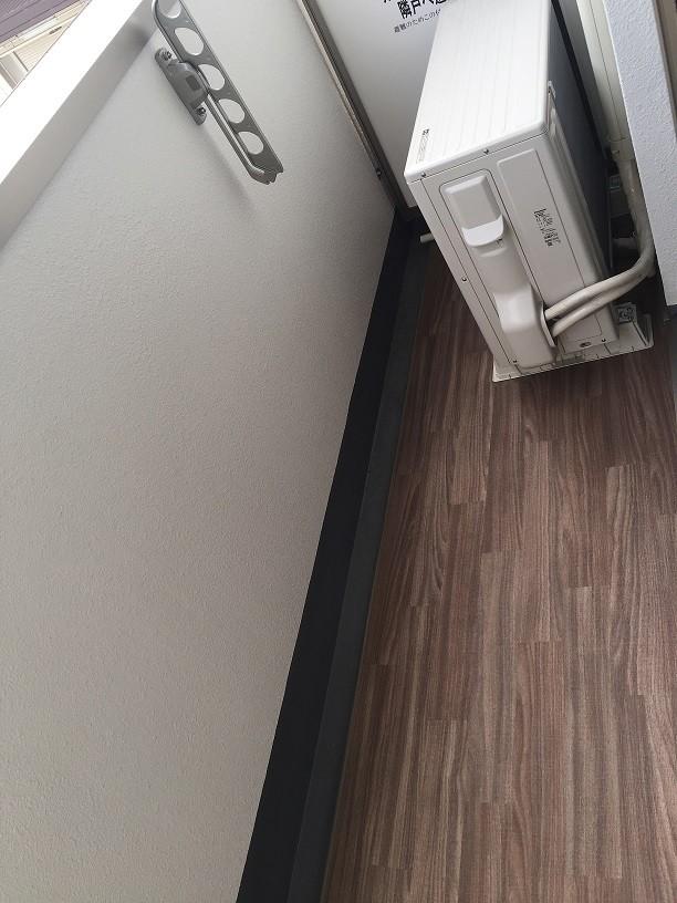 9/25 バルコニー