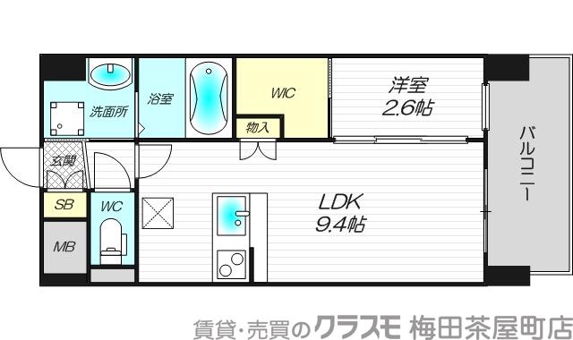 東三国の完工年月(2024年9月)築の賃貸マンションの間取り