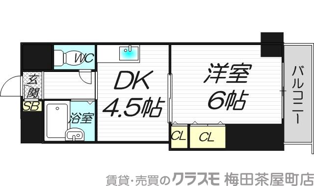東三国の完工年月(1983年6月)築の賃貸マンションの間取り