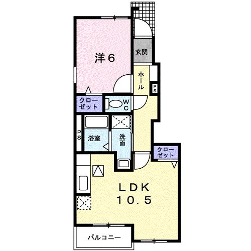 レーベンⅡの間取り