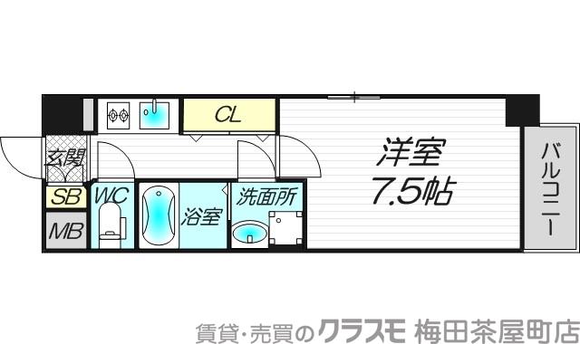 エイペックス内本町の間取り