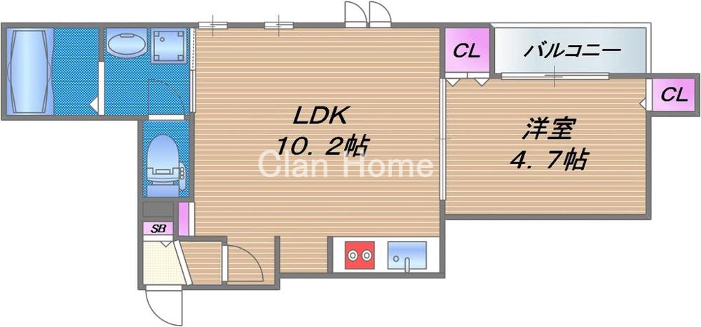 ラフテル東邸の間取り