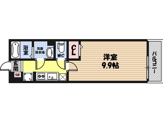 リブリ・おおさか鴫野の間取り