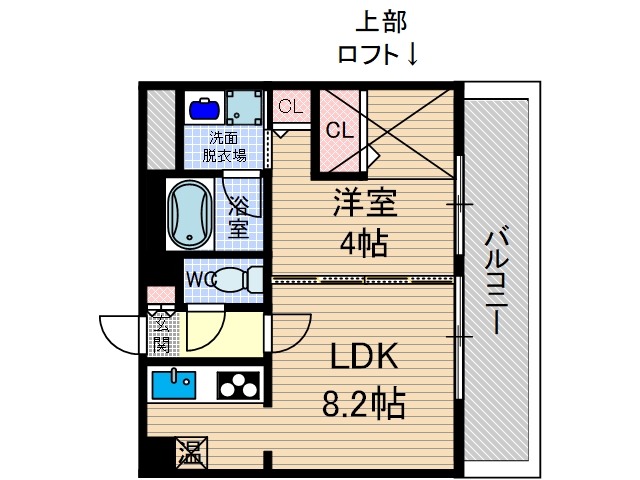コルテ・ビラージュの間取り