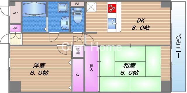 フルラーレの間取り