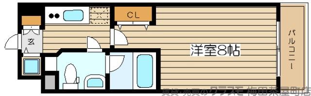 プラウドフラット新大阪の間取り