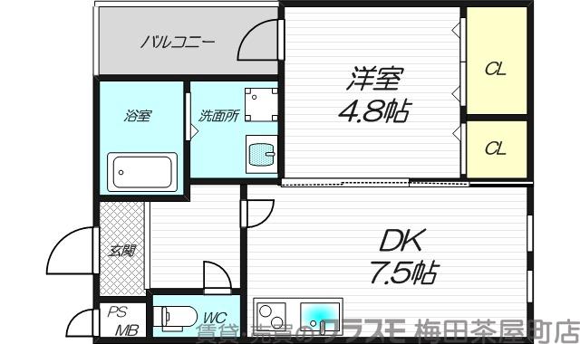 東三国の完工年月(2016年1月)築の賃貸アパートの間取り
