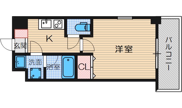 LaDouceur南茨木の間取り