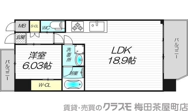 宮原の完工年月(2024年8月)築の賃貸マンションの間取り