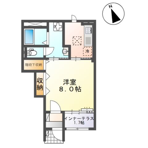 クレストール泉中央の間取り