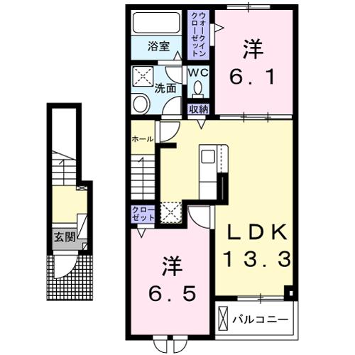 杜の風 人来田の間取り