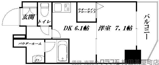 クリスタルグランツ新大阪の間取り